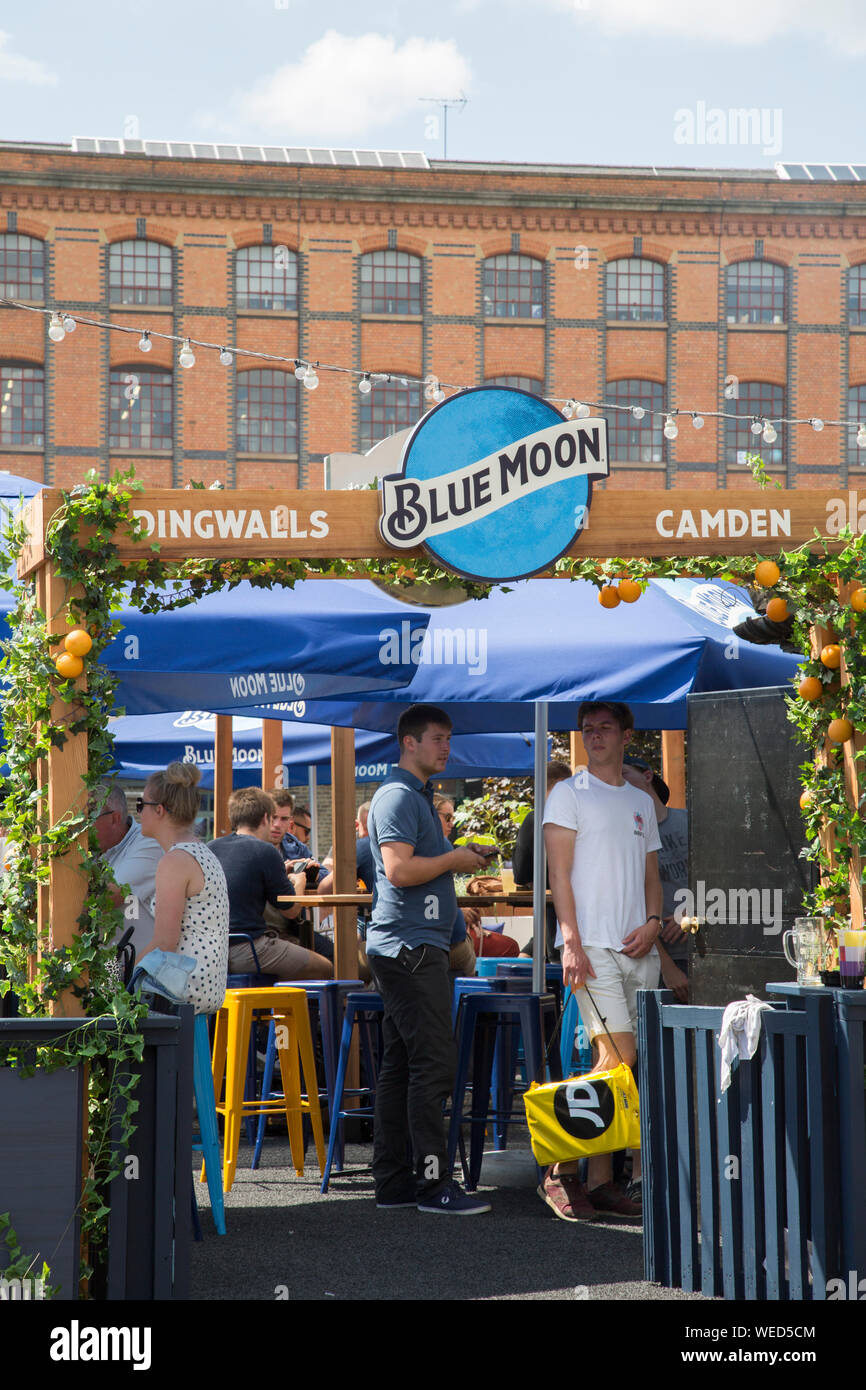 Blue Moon Bar; Camden Lock; London; England; UK Stock Photo Alamy