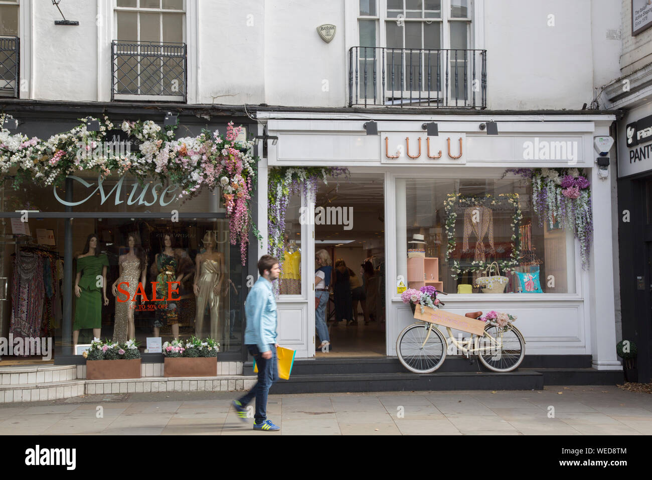 Lulu and Muse Shops; Kings Road; Chelsea; London; England; UK Stock