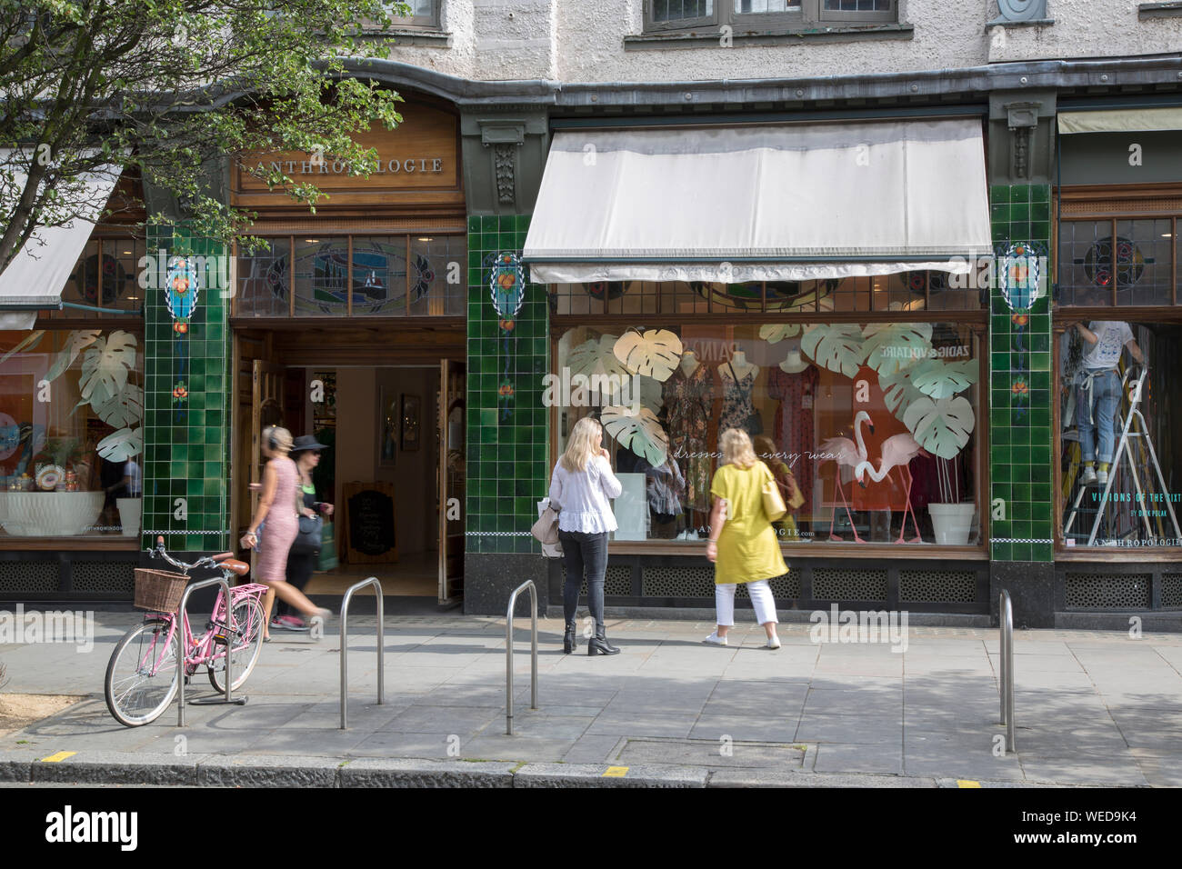 Anthropologie Shop, Kings Road, Chelsea, London; England; UK Stock