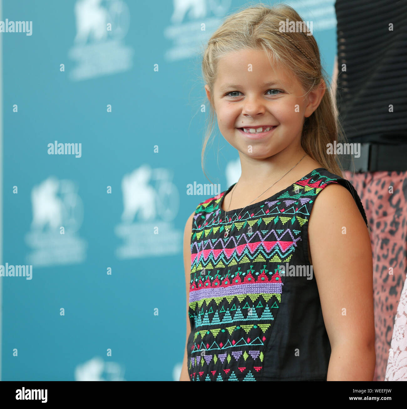 VENICE, ITALY - AUG 28: Katerina Lipovska attends the Pelikanblut photocall  during the 76th Venice Film Festival Stock Photo - Alamy