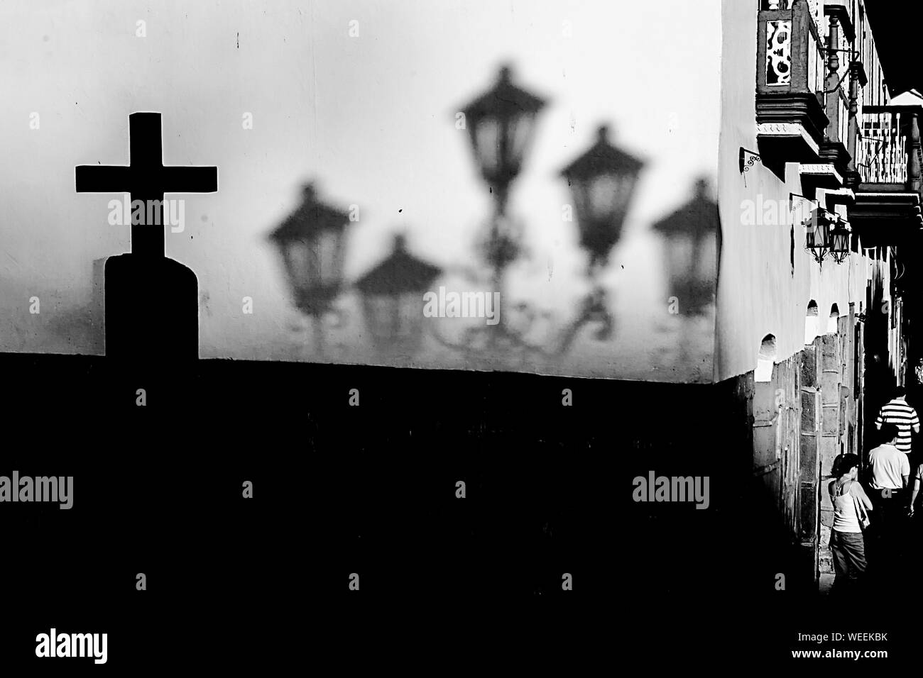 Cross Silhouette Shadow High Resolution Stock Photography And Images Alamy