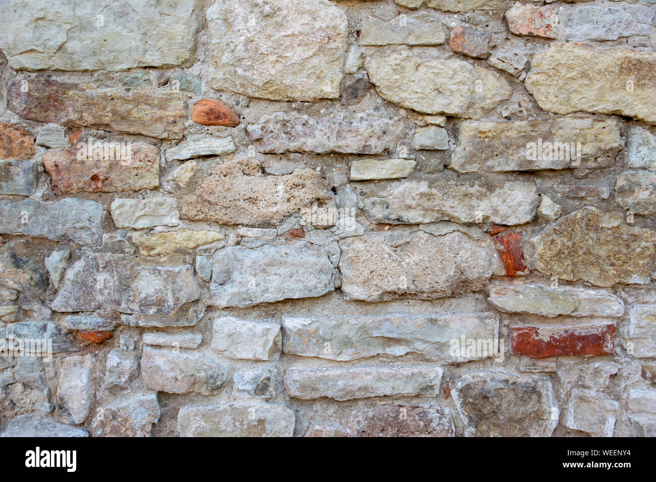 ancient masonry wall texture, stonework pattern background. Old stone ...
