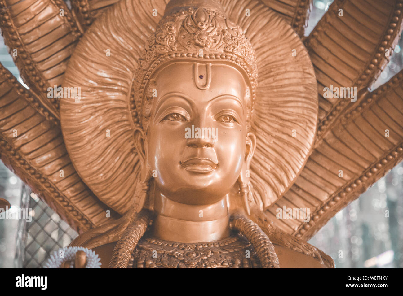 Wat Muang aerial view, biggest buddha statue in Thailand Stock Photo ...