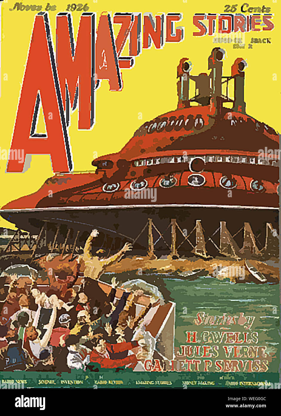 Vintage comic book cover artwork Stock Photo - Alamy