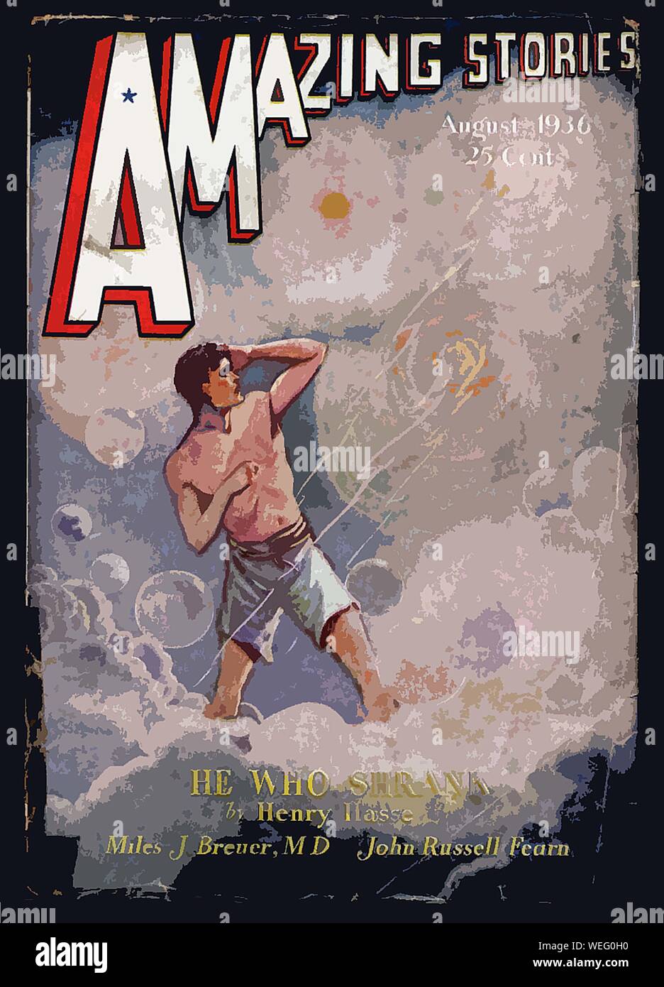 Vintage comic book cover artwork Stock Photo - Alamy