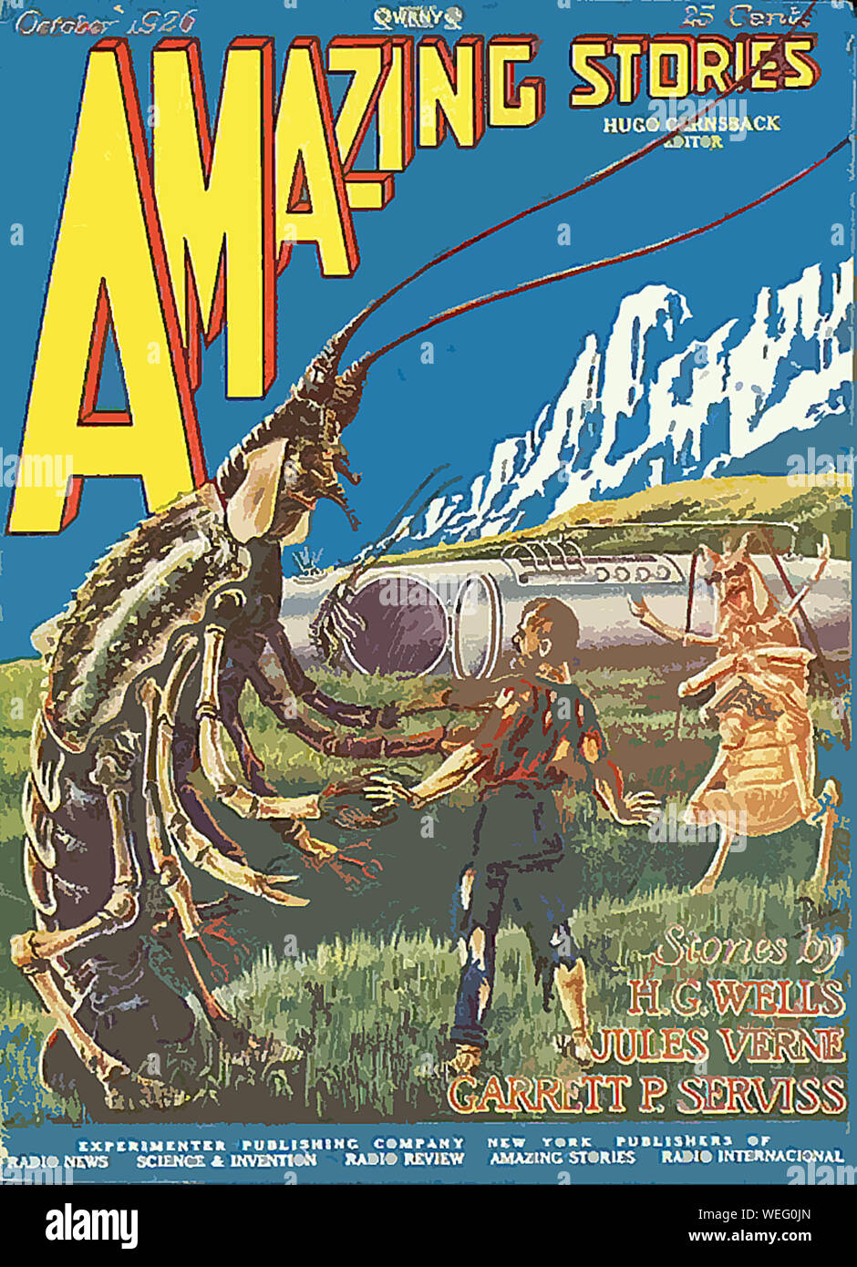 Vintage comic book cover artwork Stock Photo - Alamy