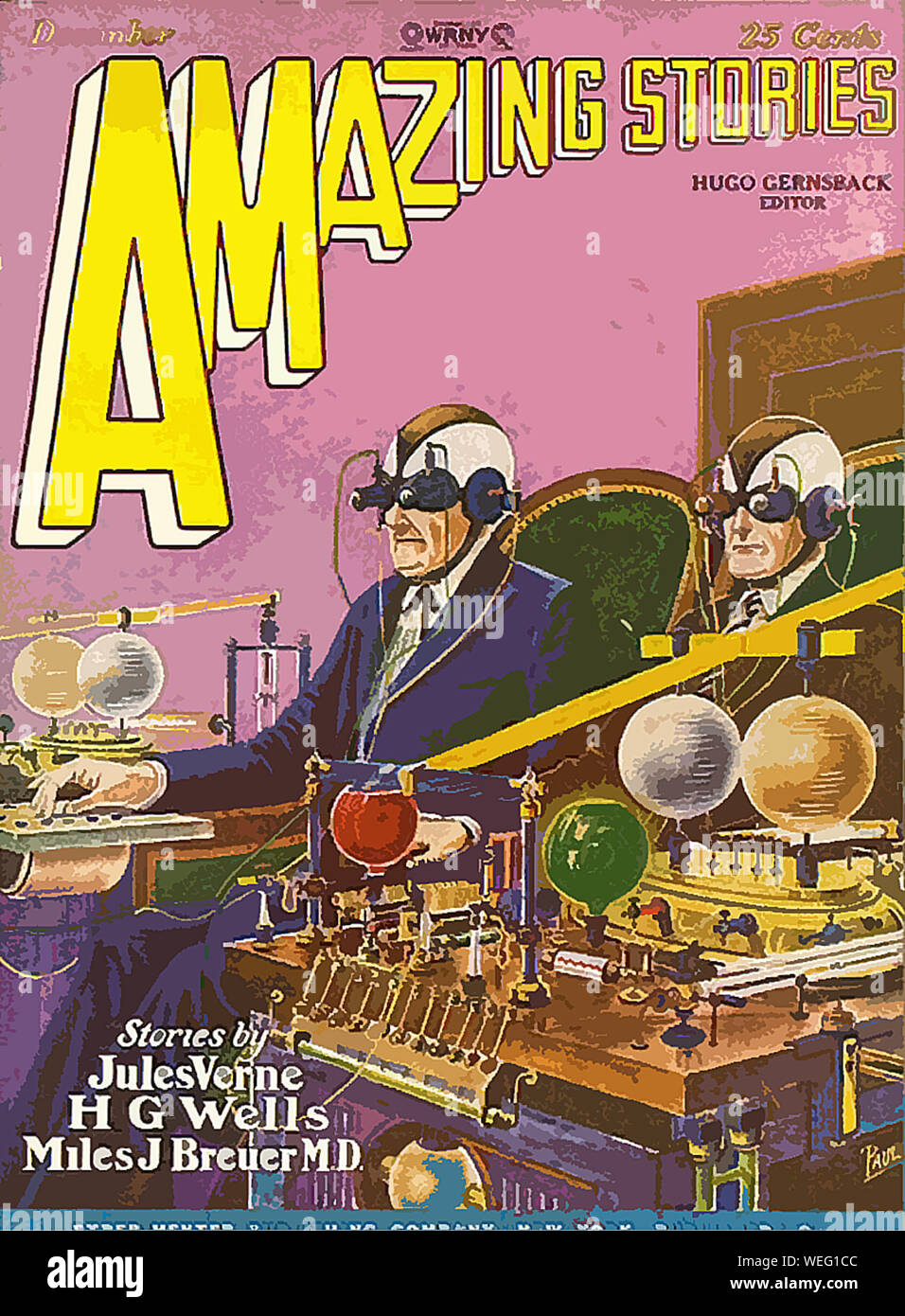 Vintage comic book cover artwork Stock Photo Alamy
