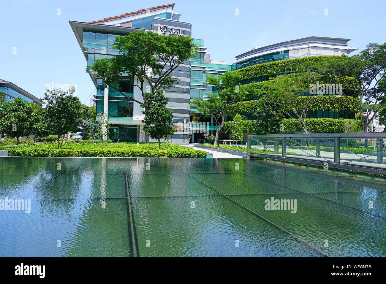 Singapore 23 Aug 19 View Of The Singapore Management University Smu A Business School Funded By The National Government Of Singapore Home To M Stock Photo Alamy