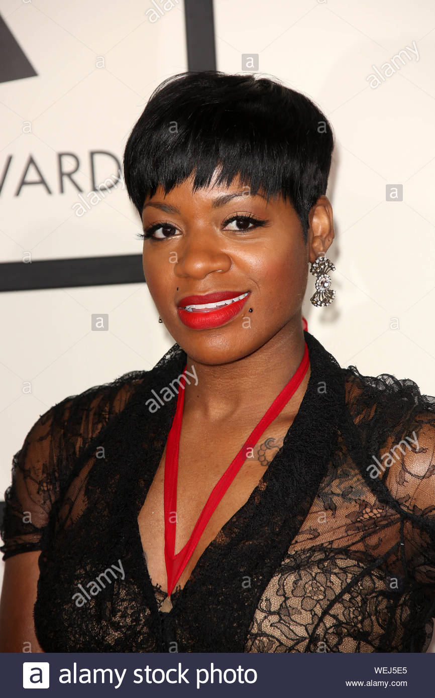 Los Angeles Ca Fantasia Barrino At The 56th Annual Grammy