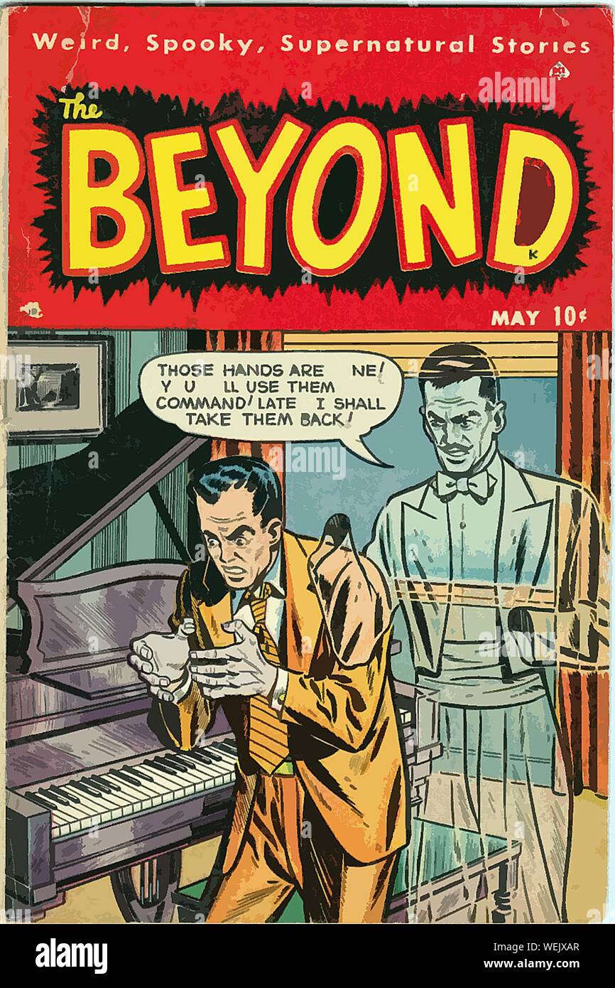 Vintage comic book cover artwork Stock Photo - Alamy