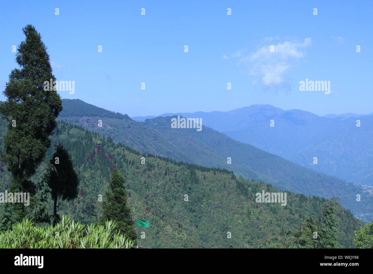 Best Darjeeling Hill View Images HD 2019 Stock Photo