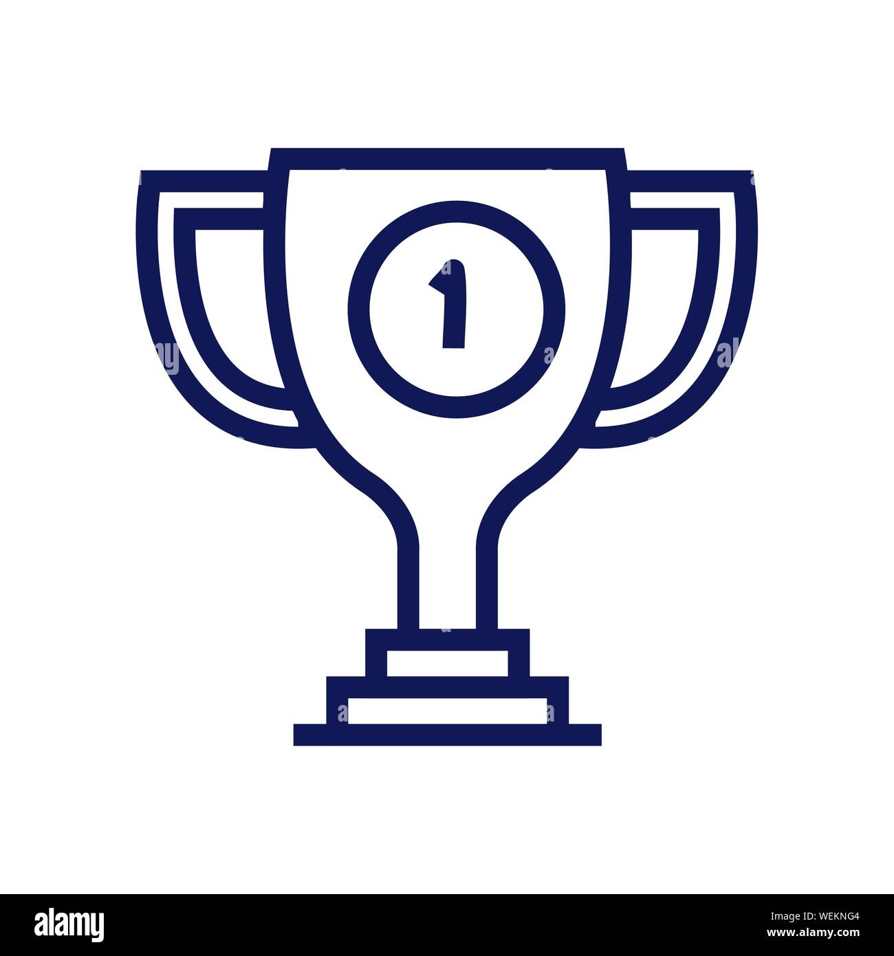 trophy cup award isolated icon Stock Vector Image & Art - Alamy