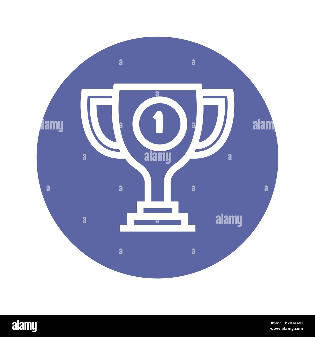 trophy cup award isolated icon Stock Vector Image & Art - Alamy