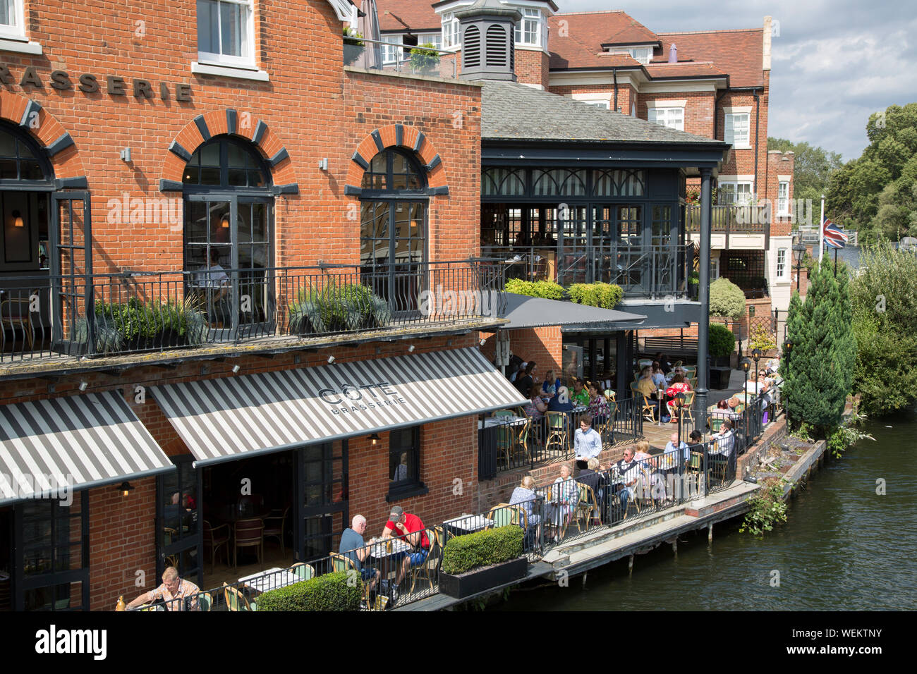 Cote Brasserie Restaurant and Bar, Windsor; London; England; UK Stock