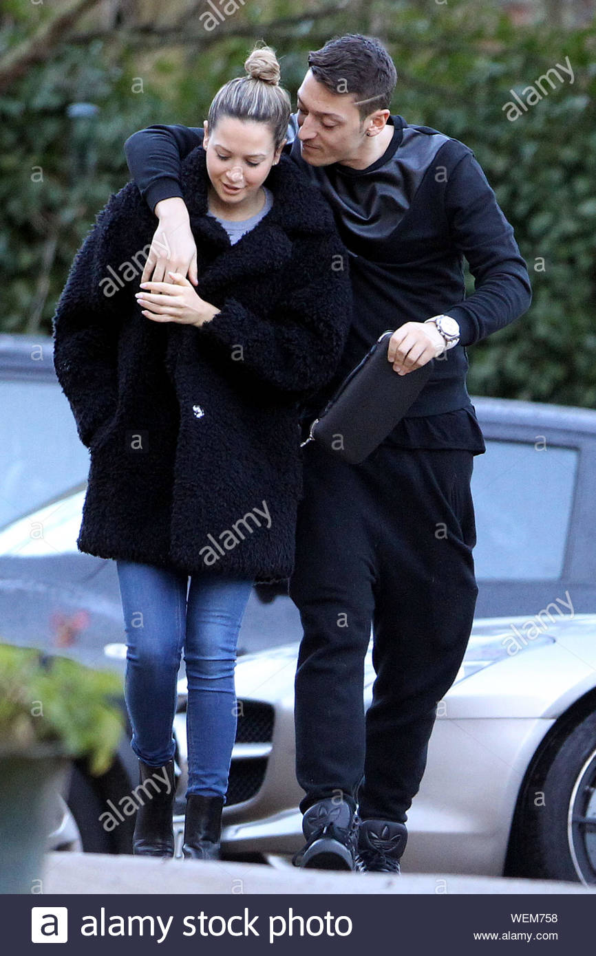 Mesut Ozil And Mandy Capristo Stock Photos Mesut Ozil And Mandy