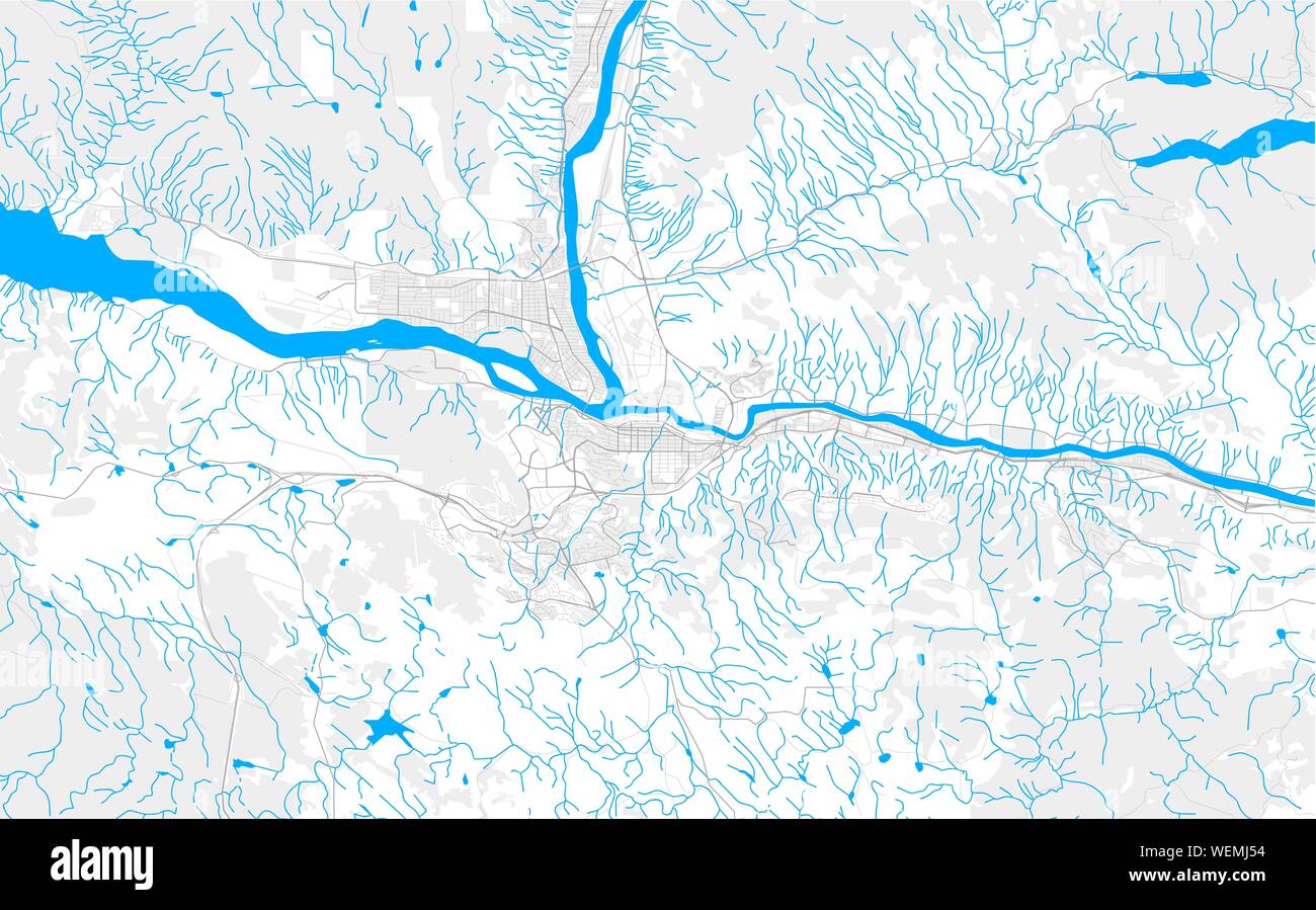 Map Of Kamloops Area Rich Detailed Vector Area Map Of Kamloops, British Columbia, Canada. Map  Template For Home Decor Stock Vector Image & Art - Alamy
