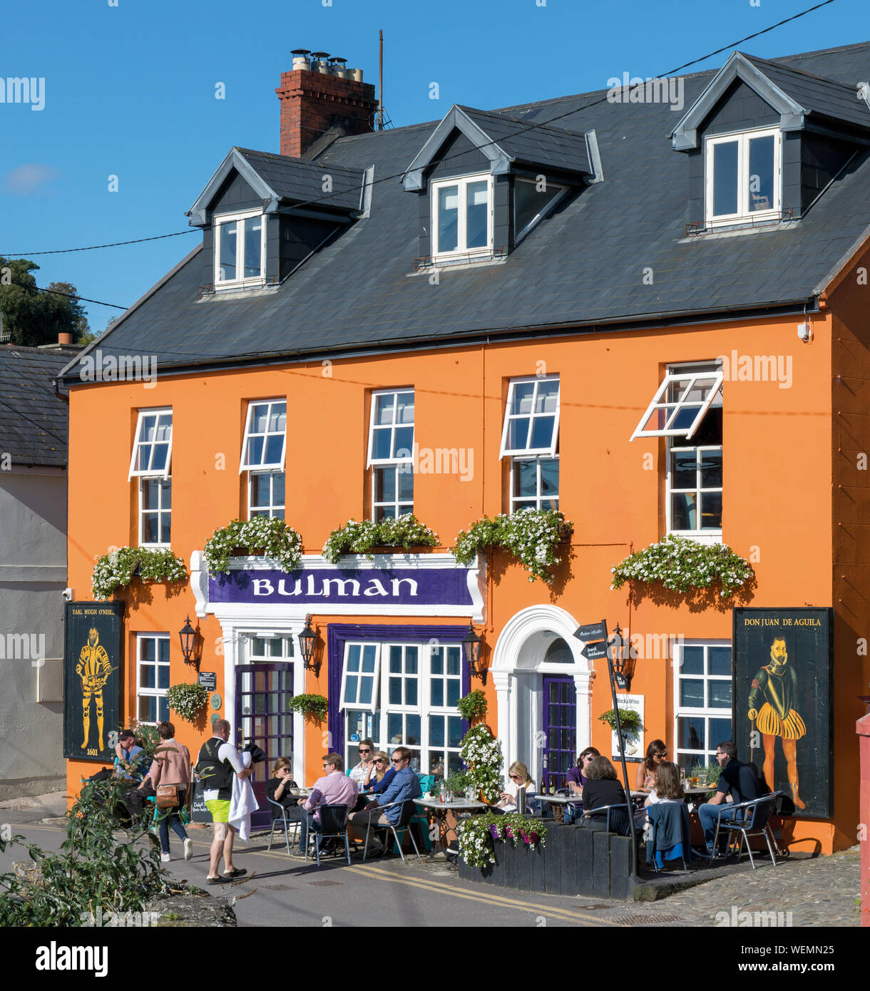 Kinsale, County Cork, Ireland. The Bulman pub, Summercove Stock Photo