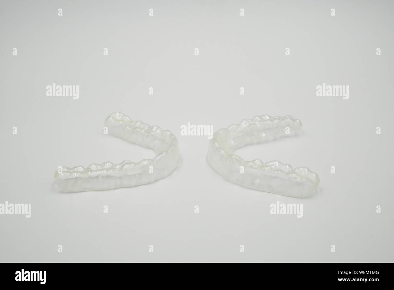 Invisalign retainer teeths, it's a equipment for orthodontist give the patient to orthodontic