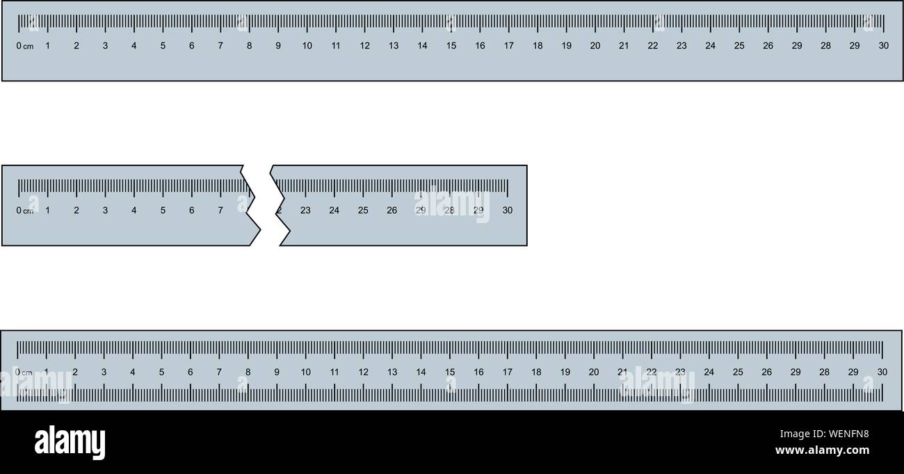 a millimeter ruler Stock Photo - Alamy