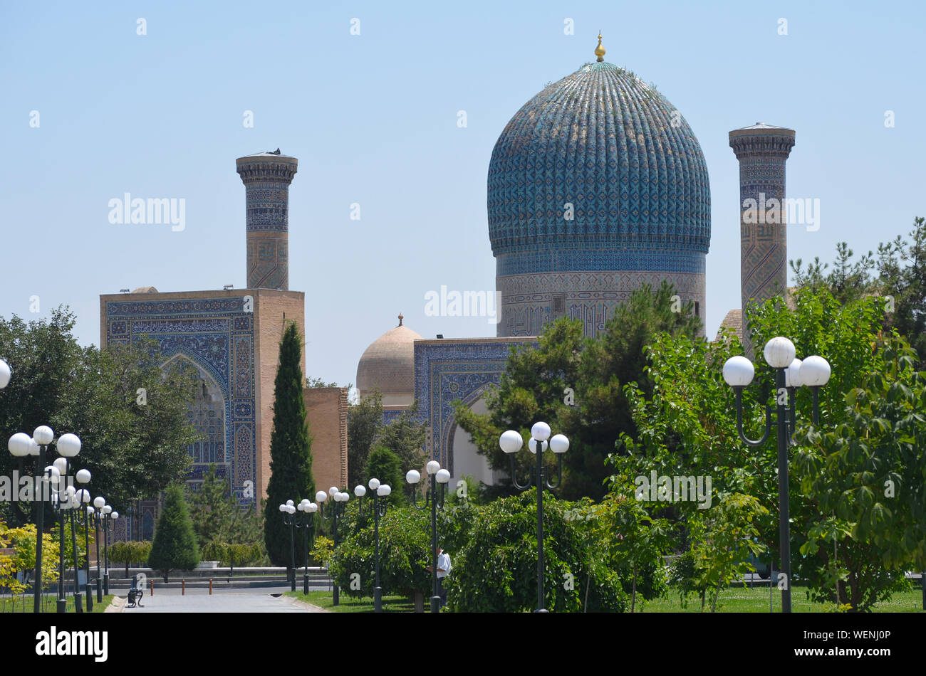 The Gur-e Amir complex in Samarkand (Uzbekistan), less well-known than ...