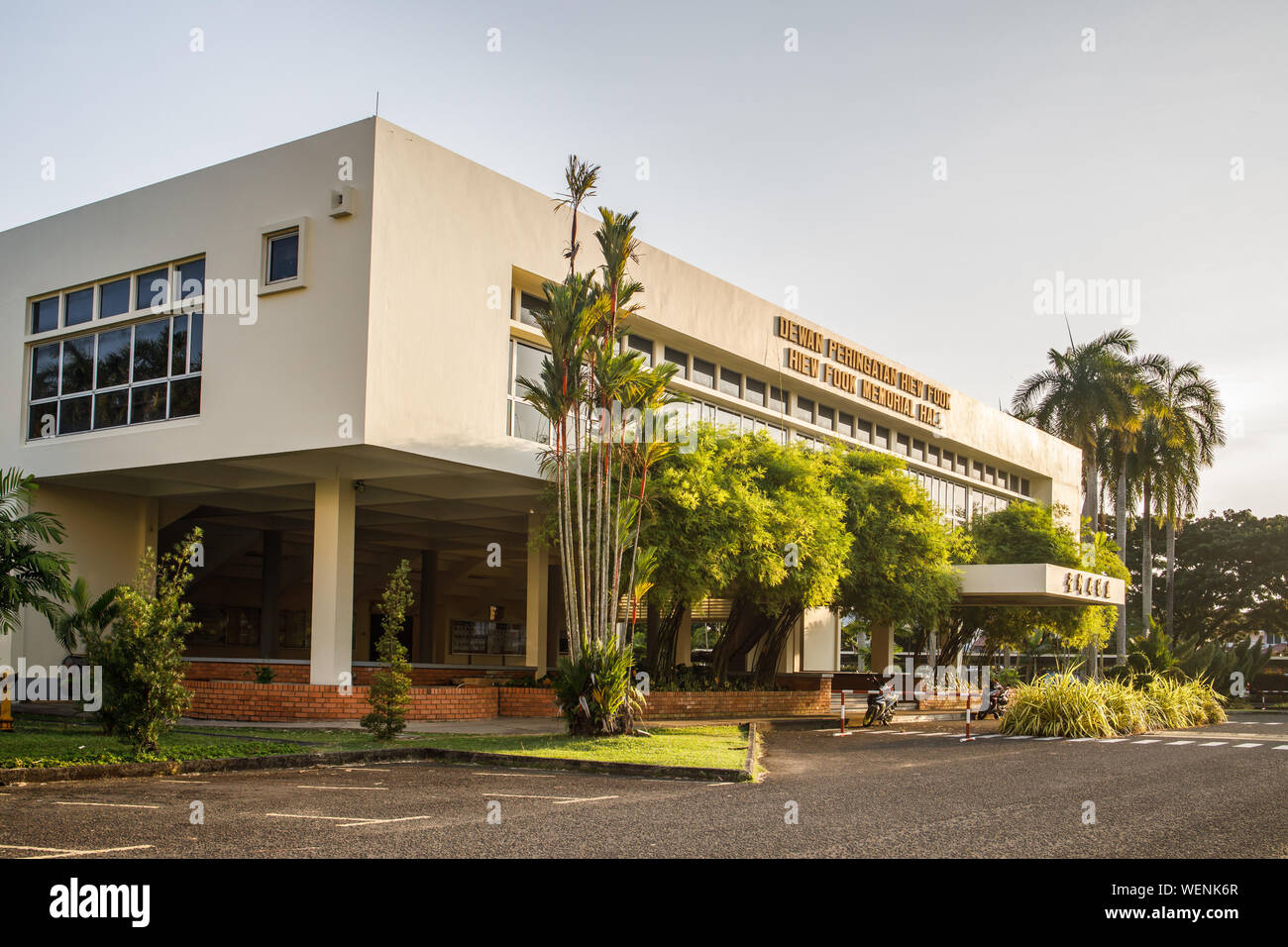 TAWAU, MALAYSIA AUGUST 09, 2019 Views within the Sabah Chinese High