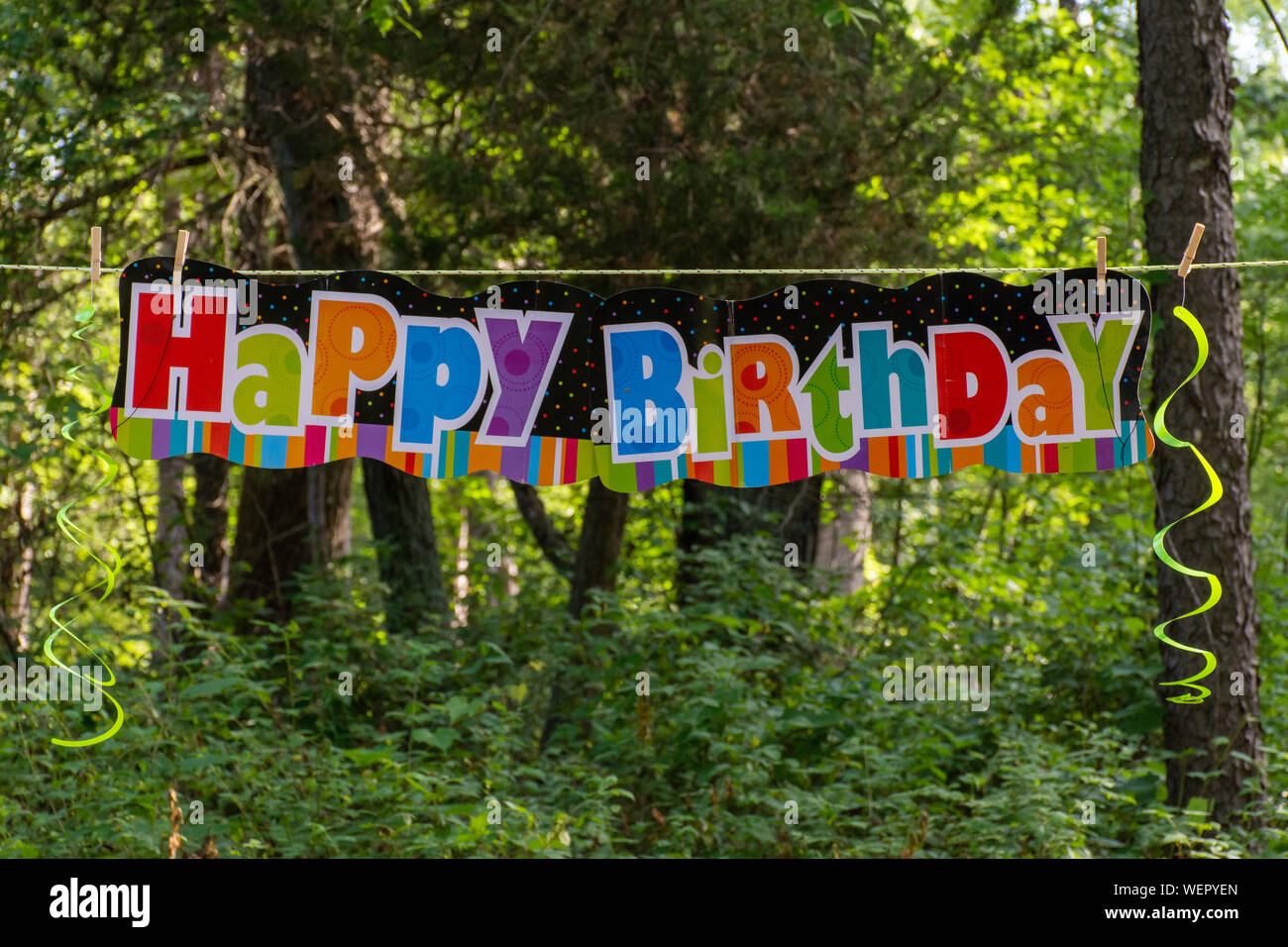 Birthday in nature hi-res stock photography and images - Alamy