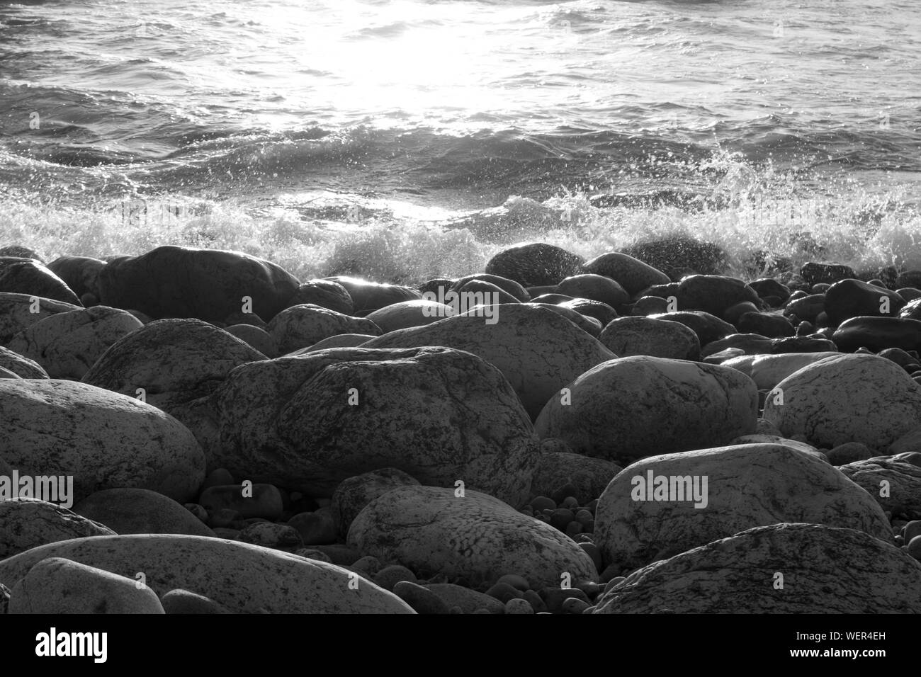 Pebbles splashing in water hires stock photography and images Alamy