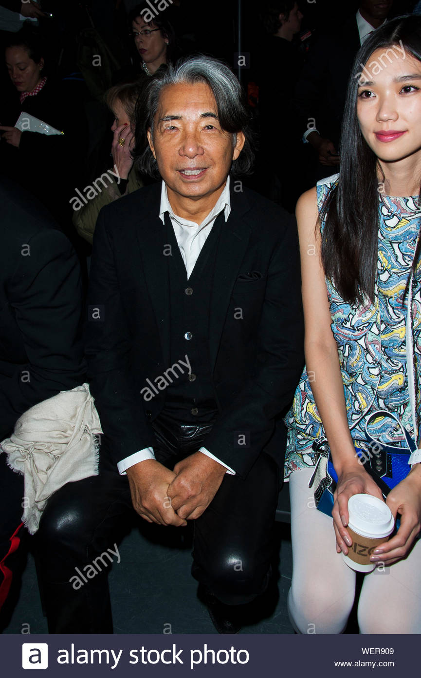 Paris France Kenzo Takada At The Kenzo Ready To Wear Fall Winter 2014 2015 Collection Fashion