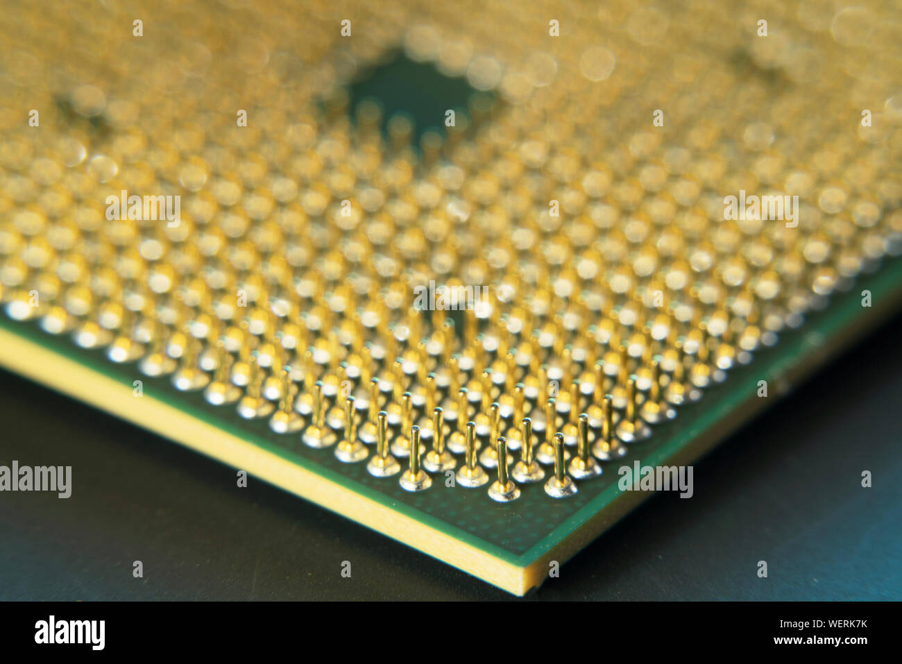 Silicon crystal digital processor Stock Photo Alamy