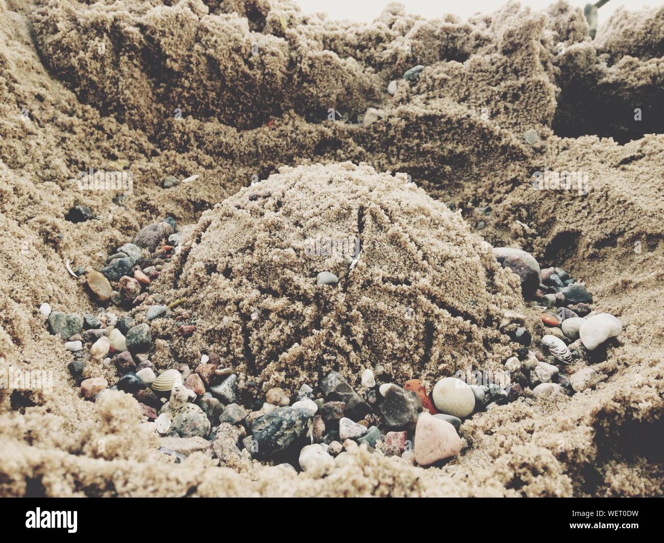 Pebbles Beach Close Up Sand High Resolution Stock Photography and ...