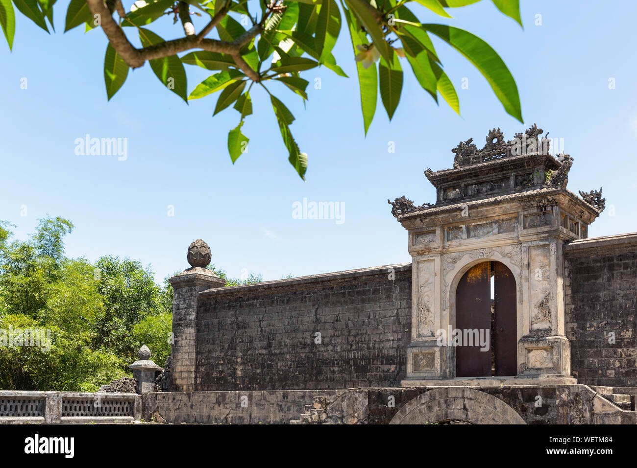 Tomb of Empress Thanh Cung, Thua Thien Hue,  Vietnam, Asia Stock Photo