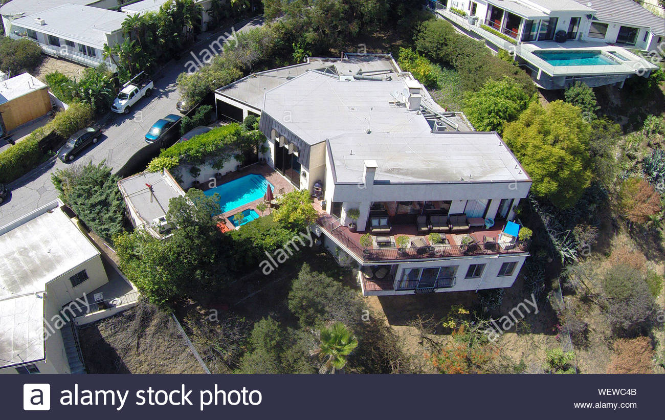 Hollywood Hills Ca Aerial Views Of The Hollywood Hills House Of