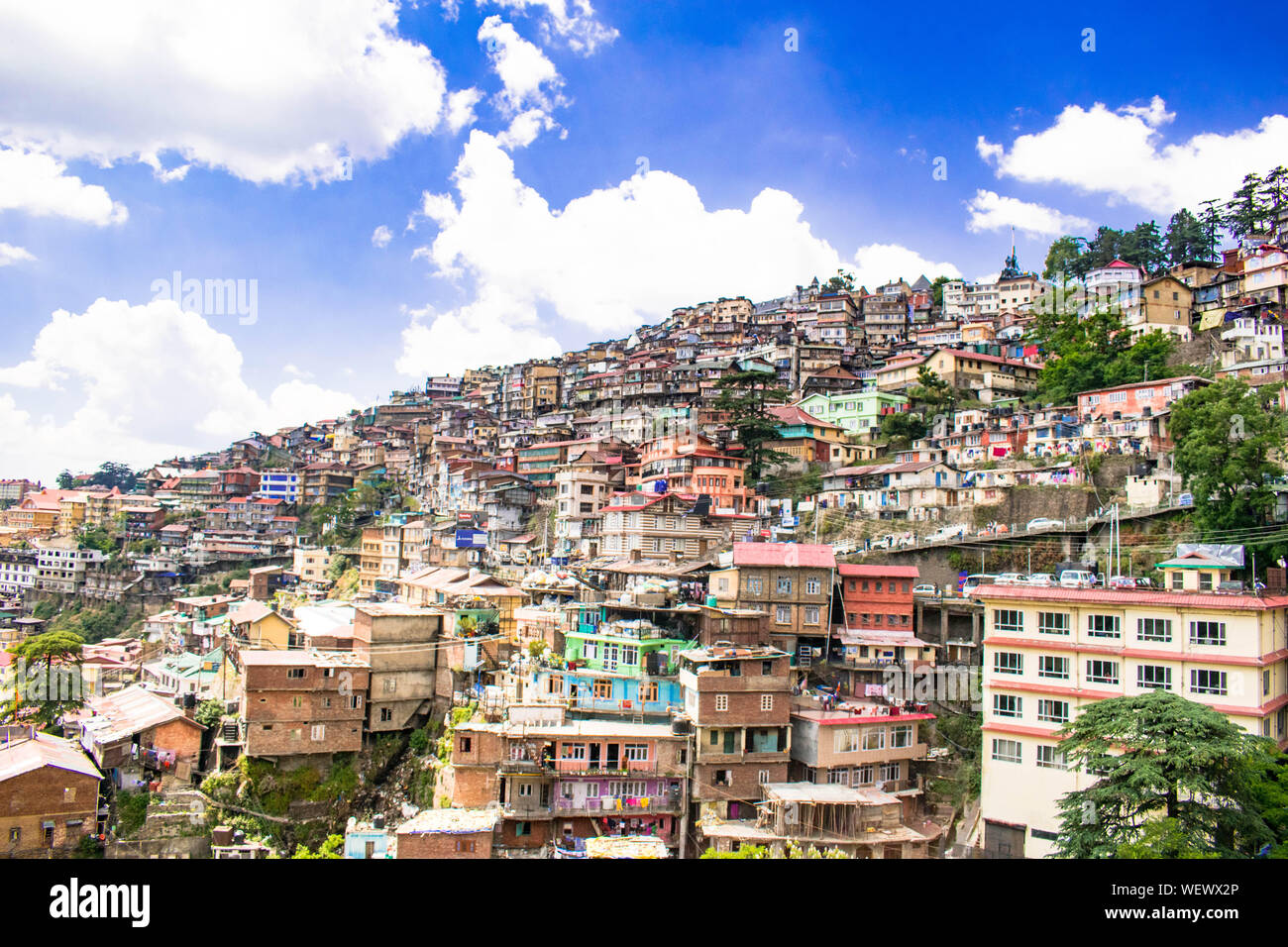 Traditional shimla buildings hi-res stock photography and images - Alamy