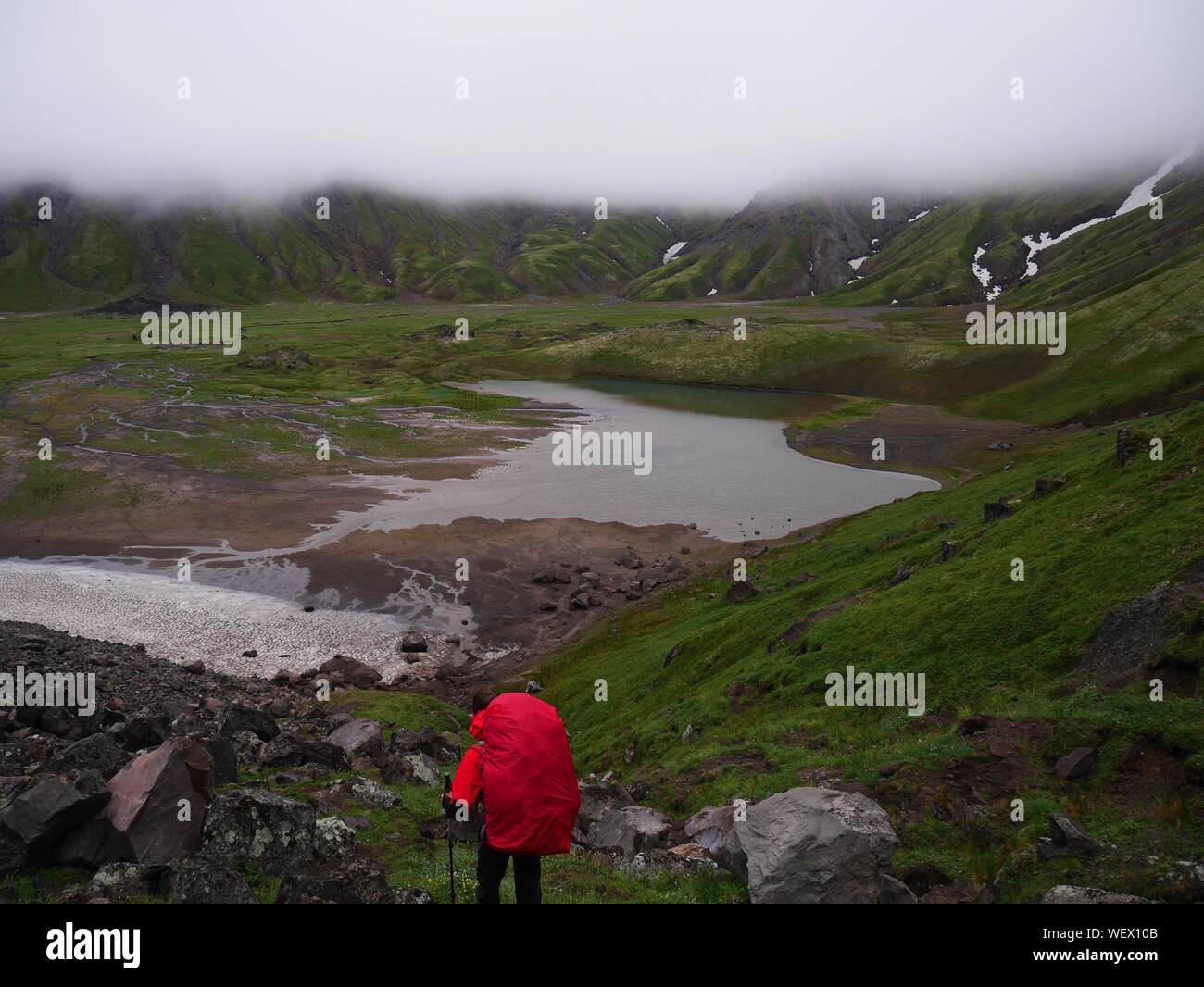 Hiking in nature hi-res stock photography and images - Alamy