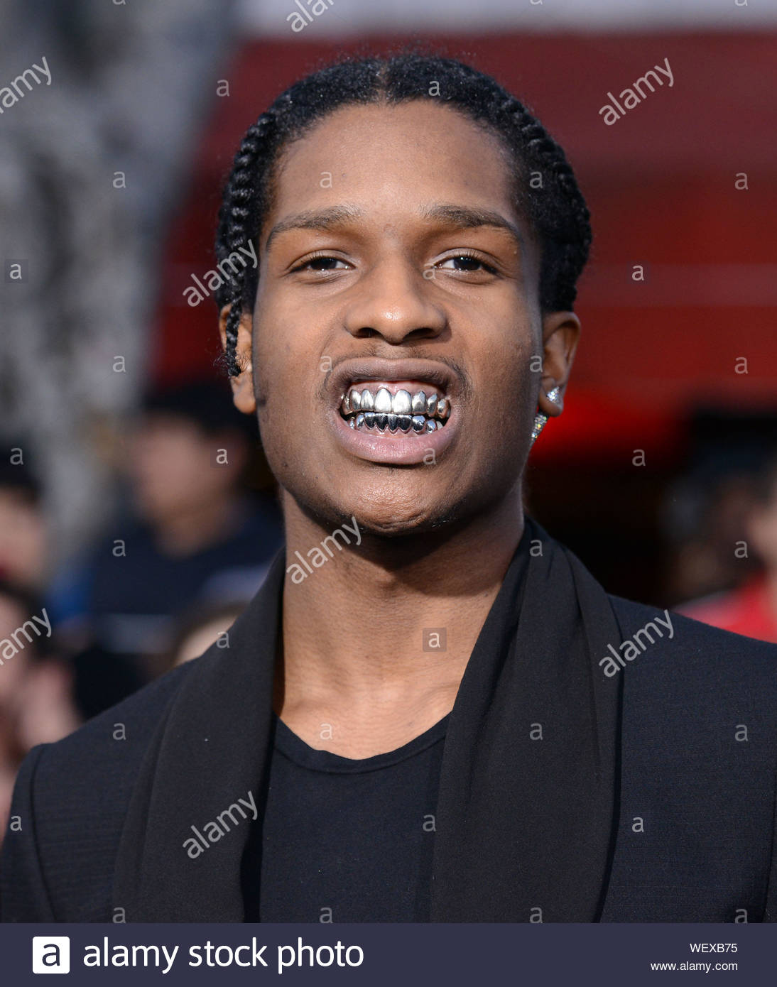Los Angeles Ca Asap Rocky Attends The Divergent Premiere Held At Regency Bruin Theatre In Los Angeles Akm Gsi March 18 2014 Stock Photo Alamy