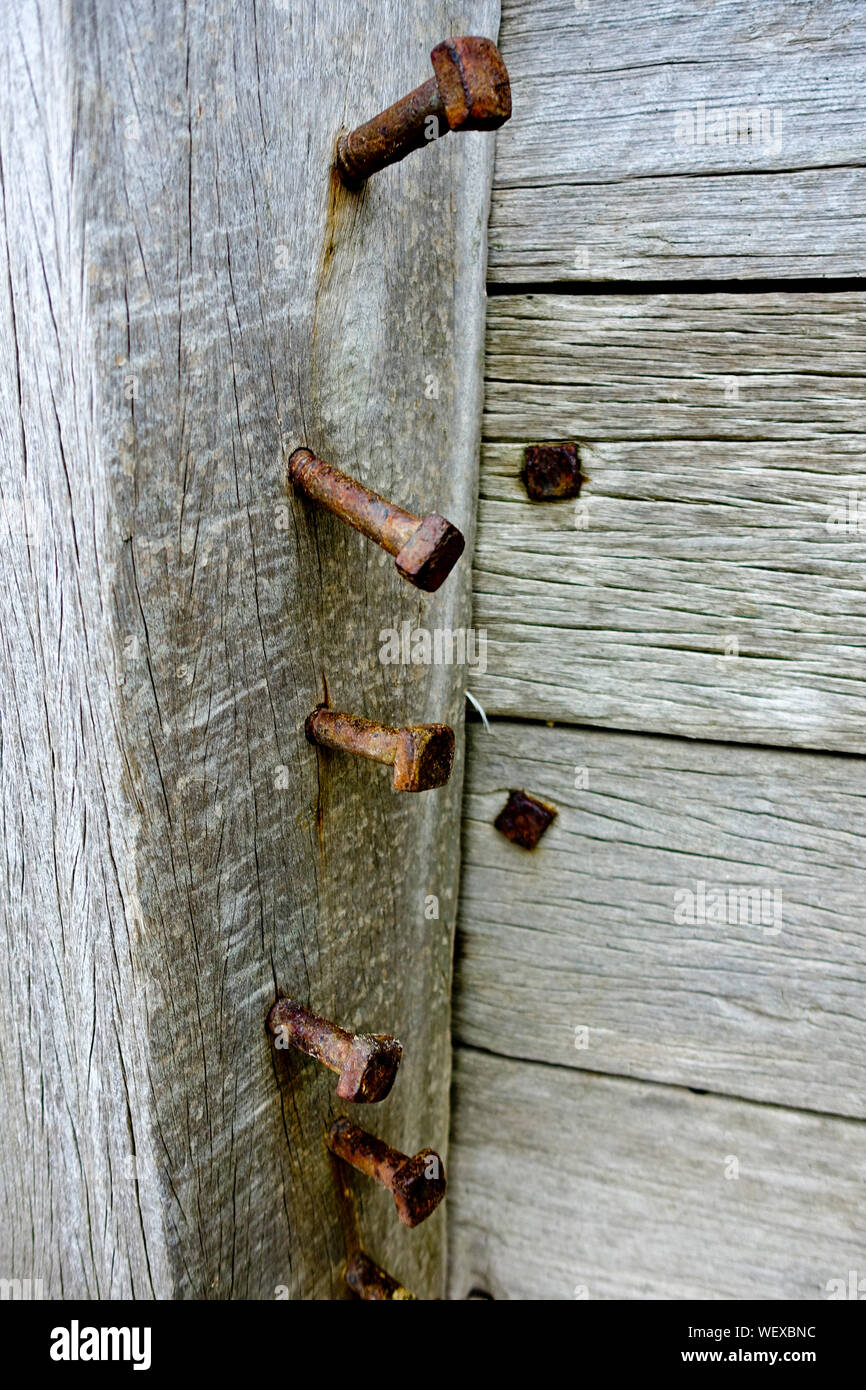 Nails in the wood hires stock photography and images Alamy