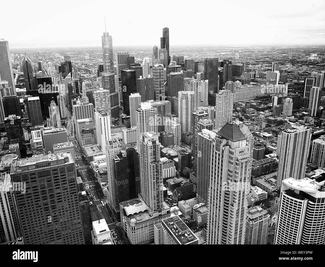 Urban Sprawl Black and White Stock Photos & Images - Alamy