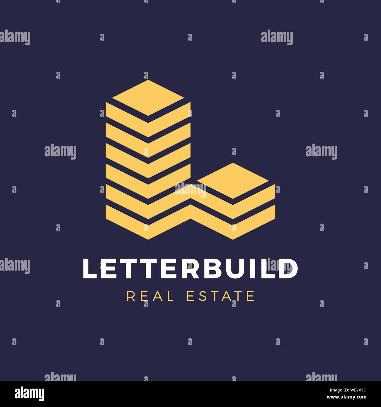 Letter L real estate and construction services logo concept Stock ...