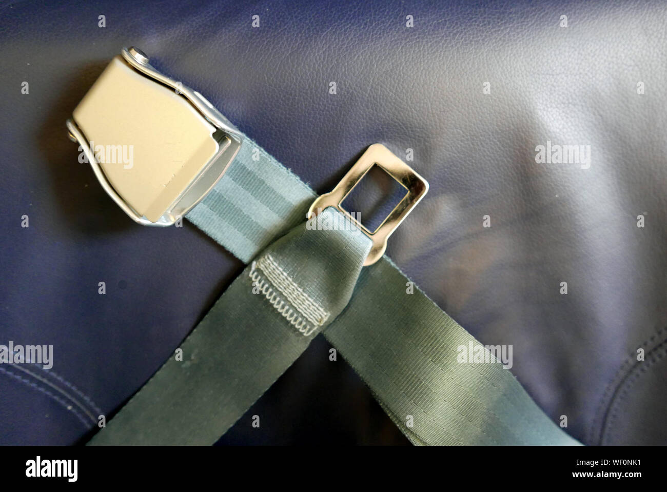 Airplane Seat Belt High Resolution Stock Photography and Images Alamy