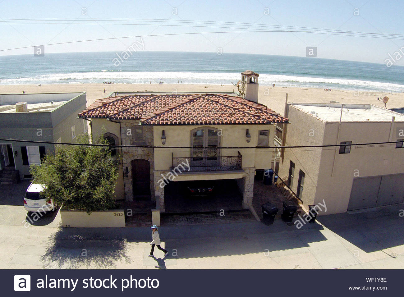 Hermosa Beach Ca General Views Of The Swanky Multi Million Dollar Beach House Of Stock Con
