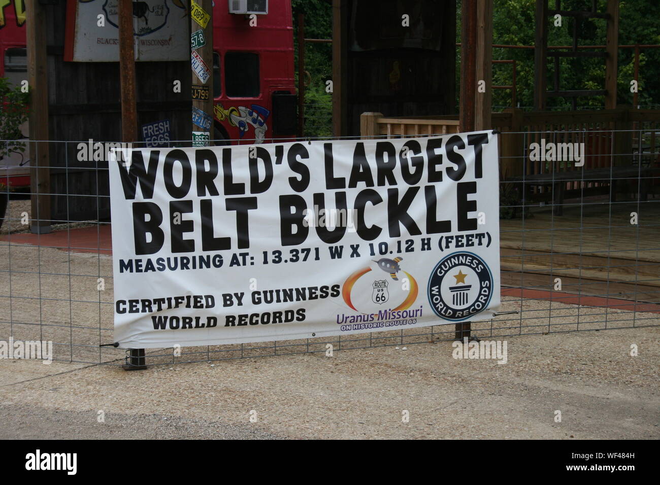 World's Largest Belt Buckle Stock Photo Alamy