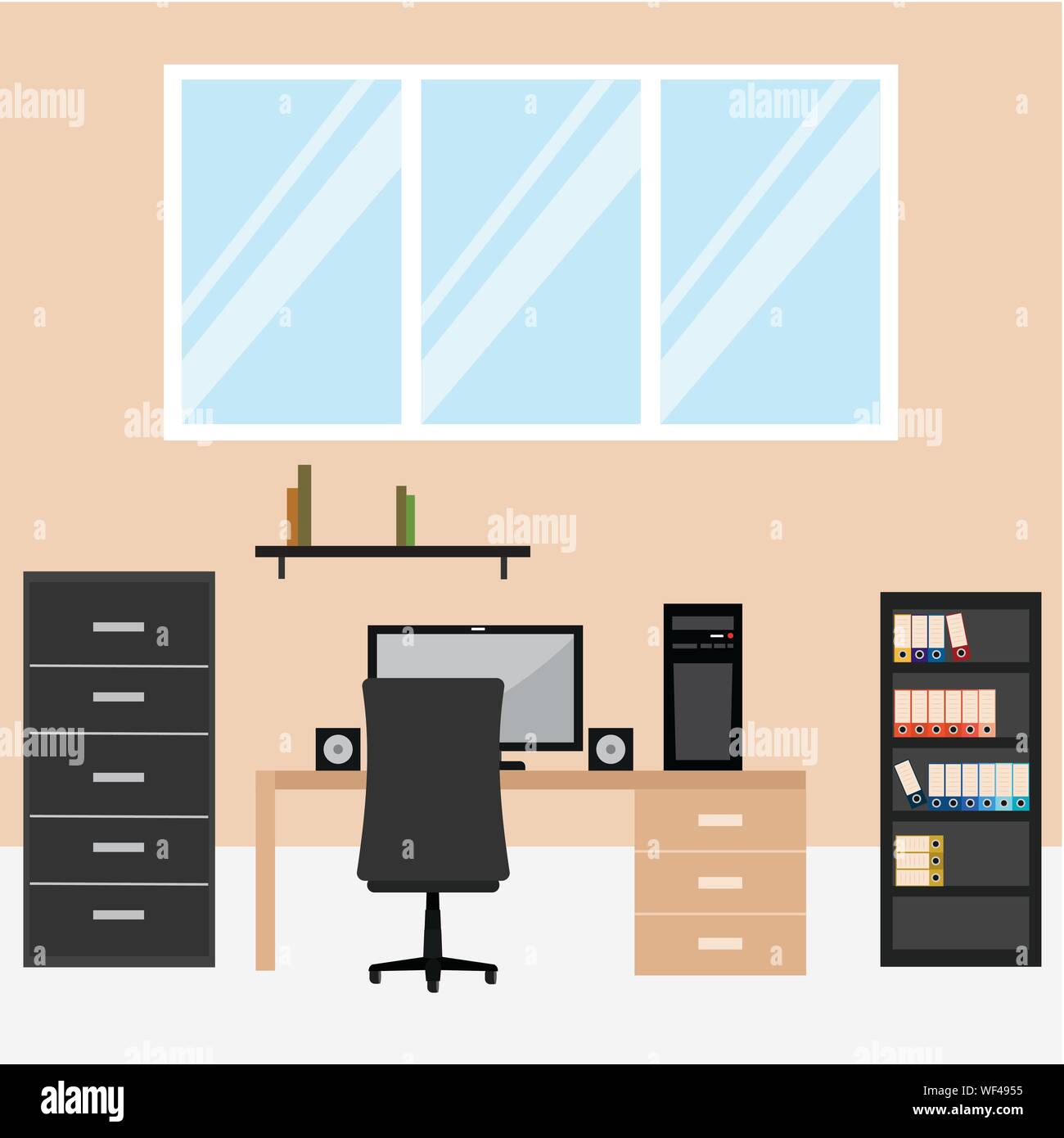 Abstract office background Stock Vector Image & Art - Alamy
