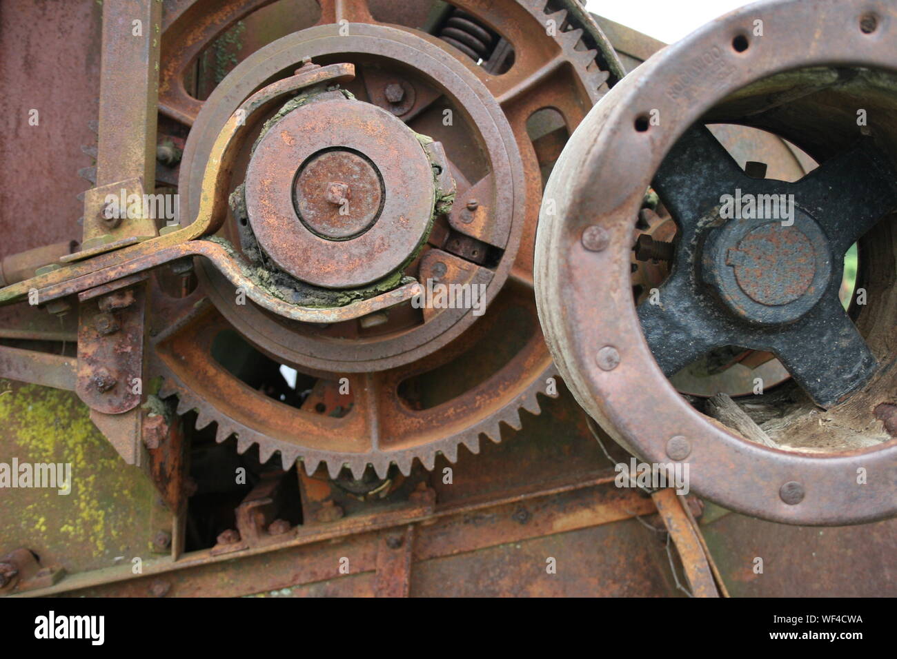 Gears and Pulley Stock Photo Alamy