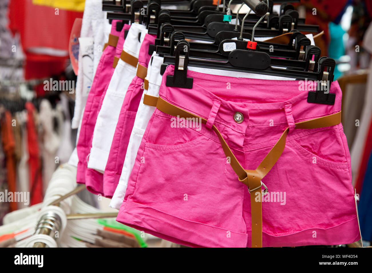 Pants stall hi-res stock photography and images - Alamy