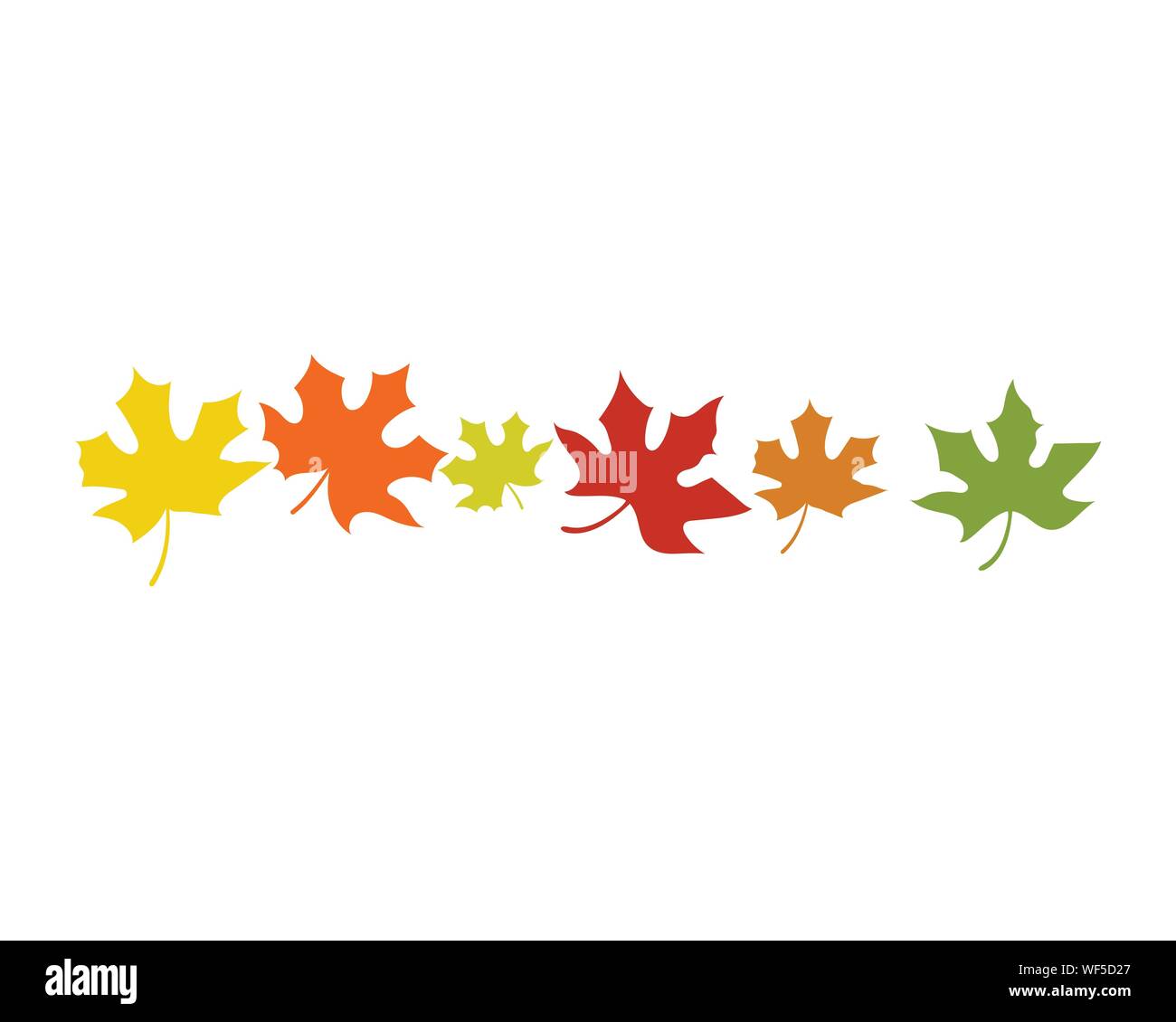 Maple leaf vector illustration design template Stock Vector Image & Art ...
