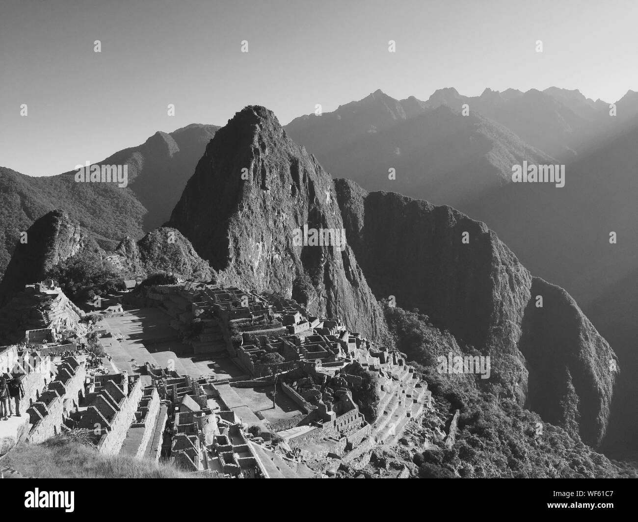 Background machu Black and White Stock Photos & Images Alamy