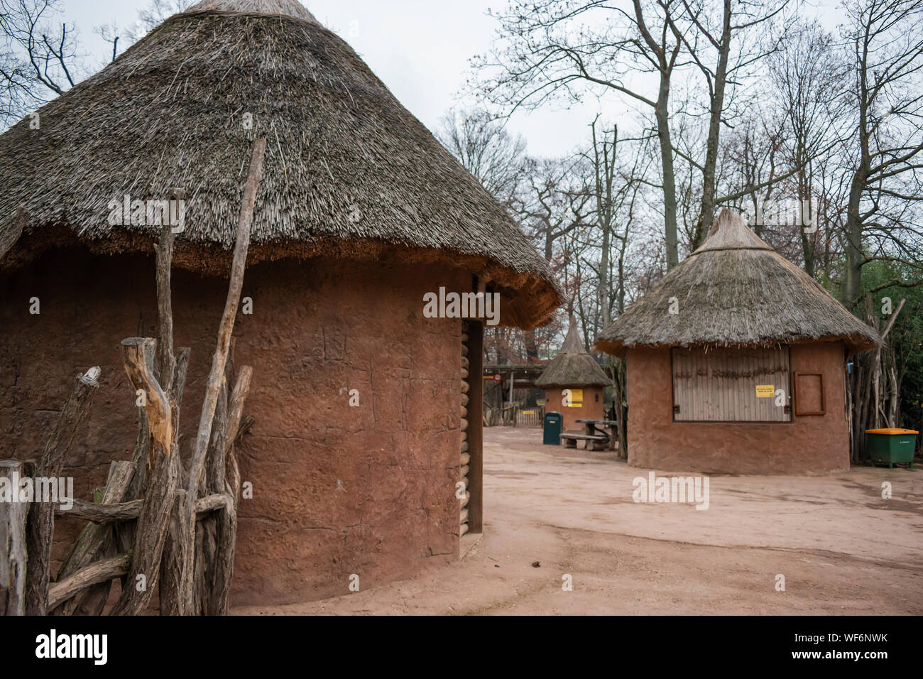 Leipzig, Germany - December 2018: African Continent Section. Stock Photo