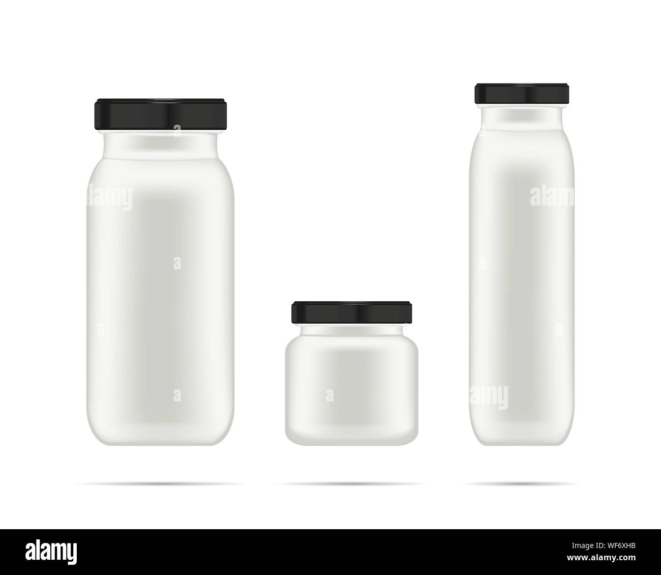 Download Realistic White Cosmetic Cream Container For Shampoo Lotion And Cream Mock Up Bottle Gel Powder Balsam Without Label Realistic Packaging Mockup Stock Vector Image Art Alamy