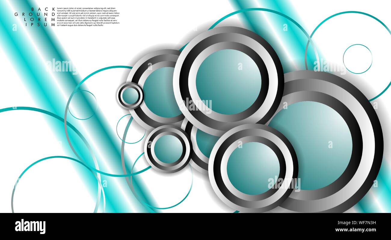 Vector Abstract Background Overlapping circles. Eps 10 concept for your ...