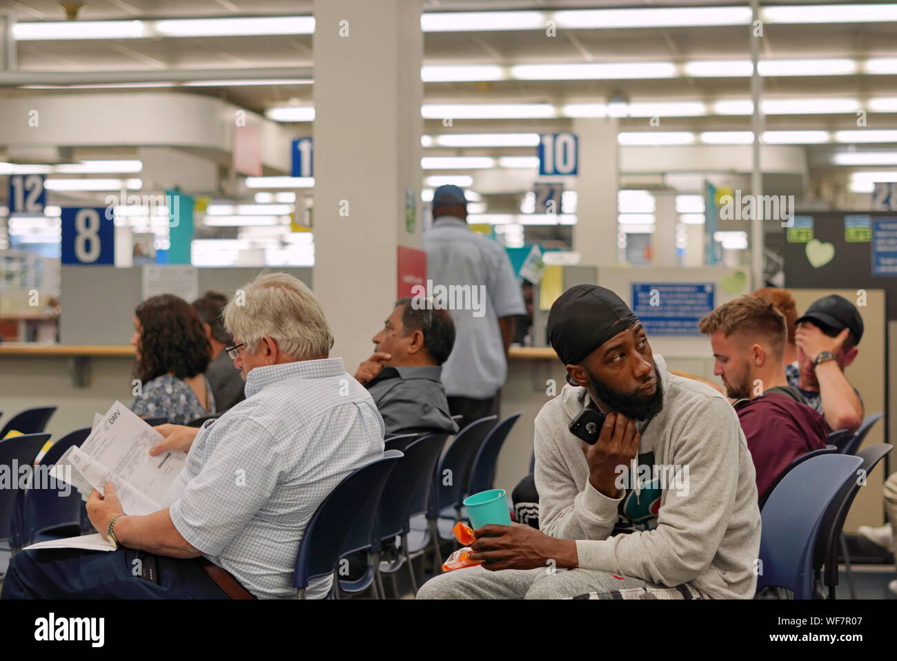 Department motor vehicles office hires stock photography and images